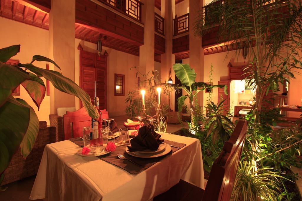 Riad Al Ksar & Spa Marrakesz Restauracja zdjęcie